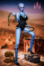 In Stock Dolls Castle 156cm (5ft1) Head #A1 E cup Blue Skin Alien Sex Doll - Maxima - Image 3