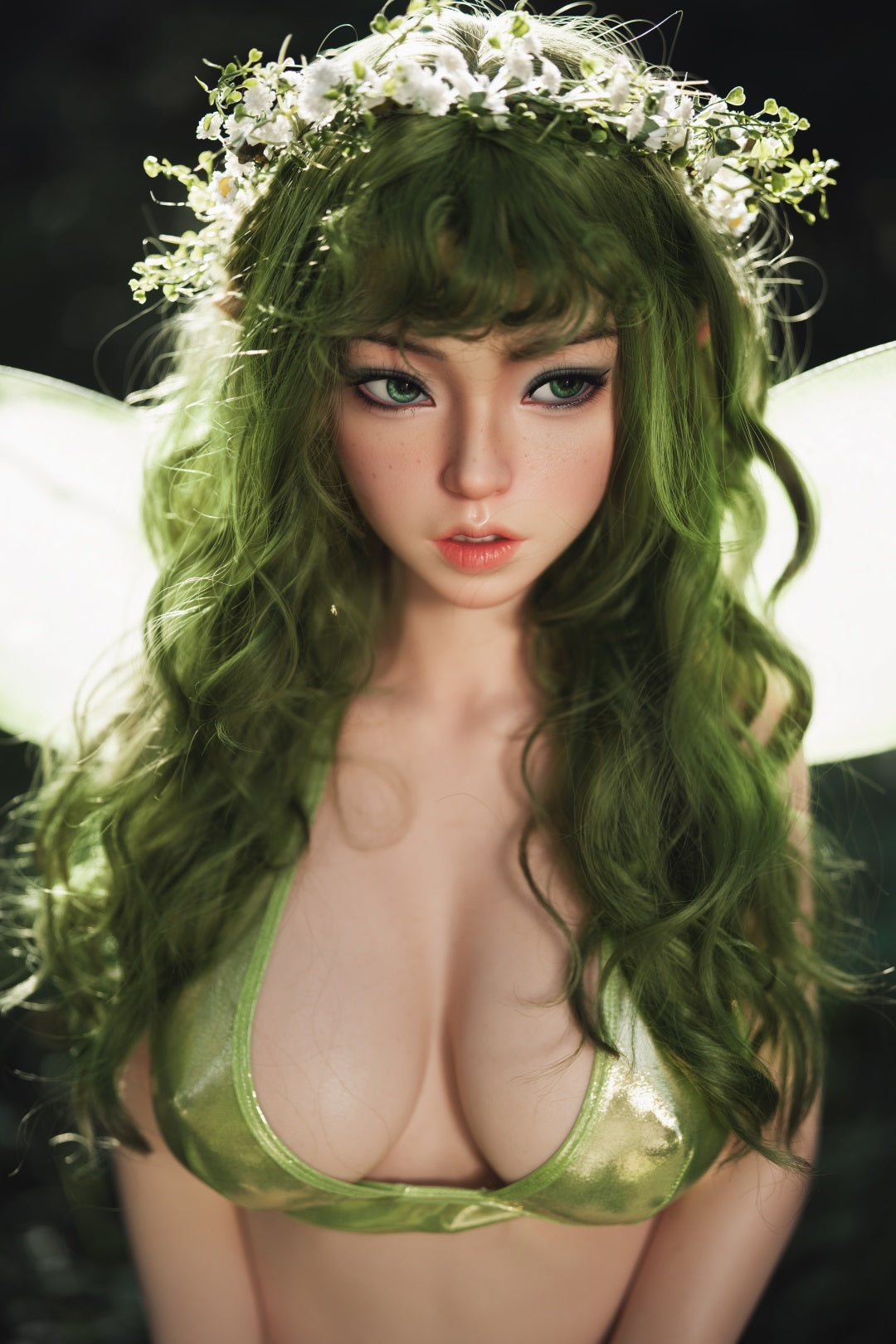 159cm5ft3ForestSpriteSiliconeHeadSexDoll-OrangeIn_Teresa_10.jpg 159cm / 5ft3 Forest Sprite Silicone Head Sex Doll - Orange In丨Teresa - Image 1