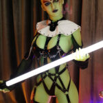 In Stock Dolls Castle 168cm (5ft6) E cup Head #A4 Green Skin Alien Sex Dolls - Eugenia