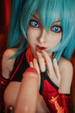 5ft2/158cm Ros Full Silicone Hatsune Miku Sex Doll - Image 3