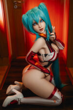5ft2/158cm Ros Full Silicone Hatsune Miku Sex Doll