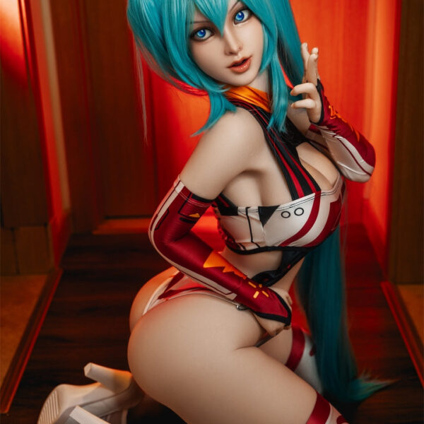5ft2/158cm Ros Full Silicone Hatsune Miku Sex Doll