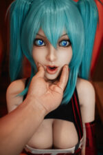 5ft2/158cm Ros Full Silicone Hatsune Miku Sex Doll - Image 4