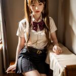 5ft2 / 158cm Movable Jaw Silicone Asian Sex Doll - Orange In丨Hela