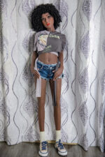 JX Doll I In Stock 5.2ft/158cm Cheap Black Sex Dolls – Ketty - Image 4