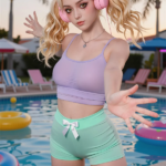 In Stock 4.92ft /150cm Full Silicone Sex Doll With Sucking Vagina - Solana