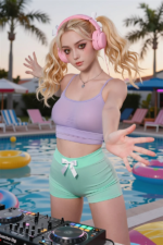 In Stock 4.92ft /150cm Full Silicone Sex Doll With Sucking Vagina - Solana