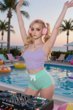 In Stock 4.92ft /150cm Full Silicone Sex Doll With Sucking Vagina - Solana - Image 3