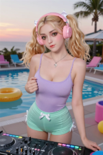 In Stock 4.92ft /150cm Full Silicone Sex Doll With Sucking Vagina - Solana - Image 7