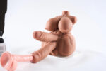 4.1kg/9.0lbs Futa Sex Doll Torso With Dual Penis - Image 8