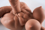 4.1kg/9.0lbs Futa Sex Doll Torso With Dual Penis - Image 5
