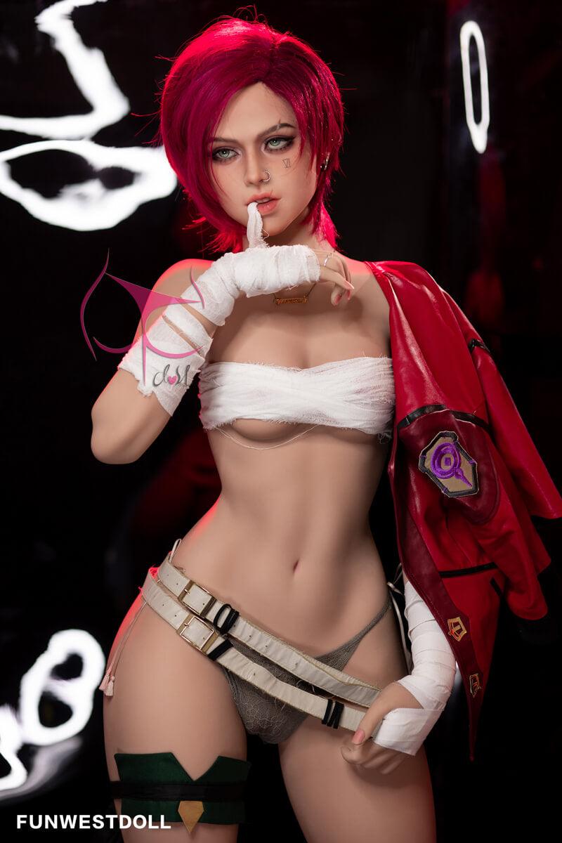 HI-FW-230708-004_8.jpg In Stock 5.1ft / 157cm C Cup Realistic Skinny Sex Doll - FUNWESTDOLL Nielsen - Image 1