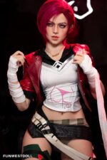 In Stock 5.1ft / 157cm C Cup Realistic Skinny Sex Doll - FUNWESTDOLL Nielsen - Image 9