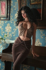 5ft8/173cm Tall Small Breast Silicone Sex Doll - Athena - Image 5