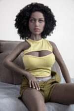 JX Doll I In Stock 5.2ft/158cm Best Black Sex Doll - Zia - Image 2