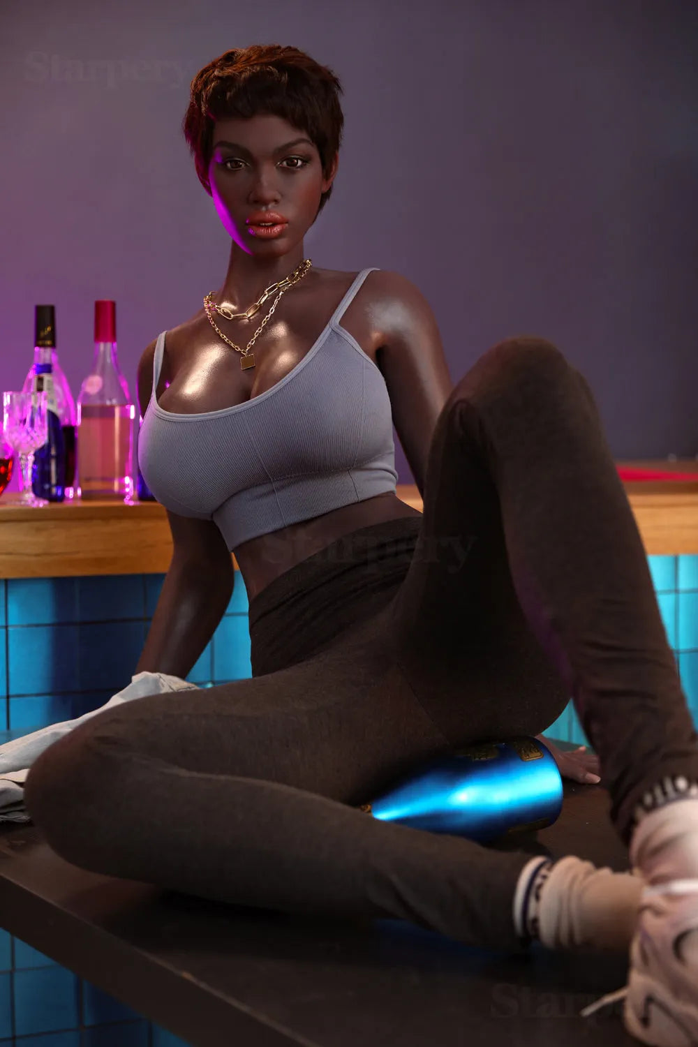blackwomansexdoll_13.jpg 174cm (5ft8) G-Cup Realistic Black Women Sex Doll - Starpery Doll Daimy - Image 1